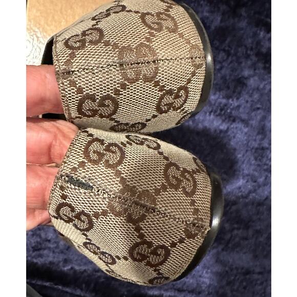 Gucci 2000's iconic interlocking GG Canvas Ballet Flats Size 36 w box/dust bags - Picture 10 of 12